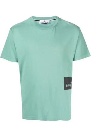 Stone Island Logo-print cotton T-shirt