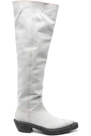Camper Venga denim knee-high boots