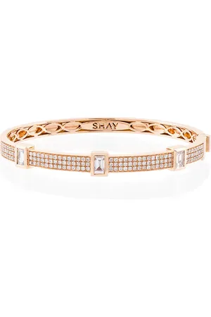 Shay Baguette diamond band bracelet