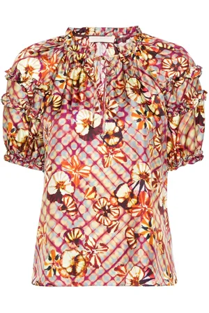 ULLA JOHNSON Annabella silk blouse