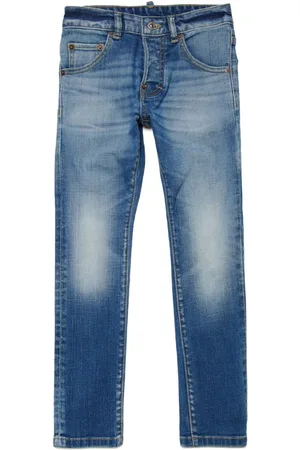 Dsquared2 Cool Guy logo-patch straight-leg jeans