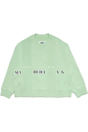 Maison Margiela Logo-print cotton sweatshirt