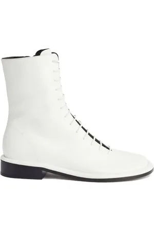 Proenza Schouler Pipe leather lace-up boots