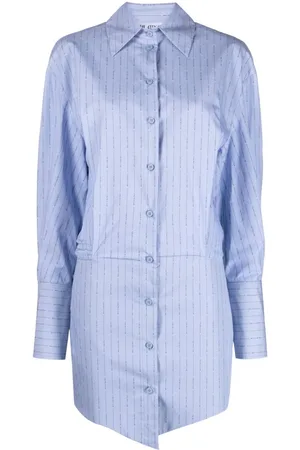 The Attico Sylvie cotton minidress