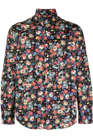 Noah NYC X The Cure floral-print cotton shirt