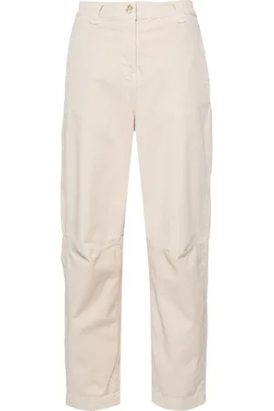 Pinko High-waist cropped trousers