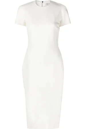 Victoria Beckham Twill midi dress