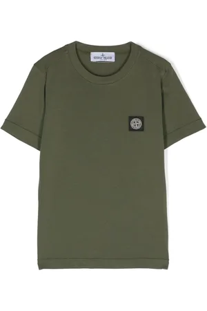 Stone Island Compass-motif cotton T-shirt