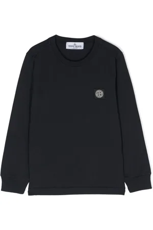 Stone Island Compass-motif cotton sweatshirt