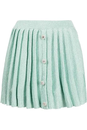 Self-Portrait Sequin-embellished miniskirt