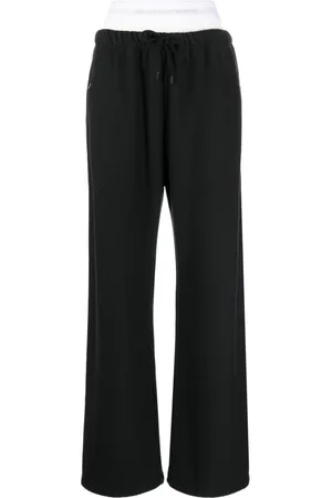 Alexander Wang Layered-design cotton track pants