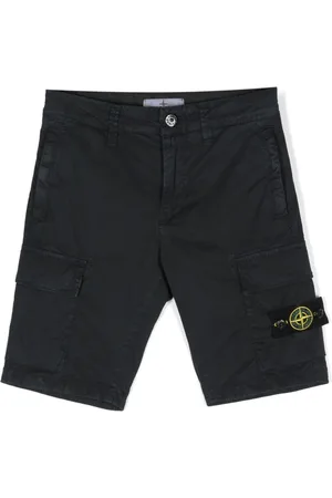 Stone Island Compass-patch cargo shorts