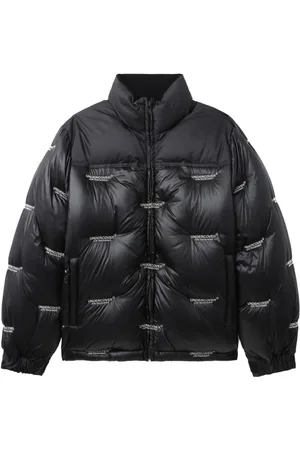 UNDERCOVER Logo-embroidered down padded jacket