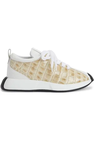 Giuseppe Zanotti Ferox crocodile-effect sneakers