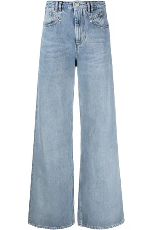 Isabel Marant Lemony wide-leg jeans