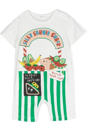 Stella McCartney Graphic-print cotton romper
