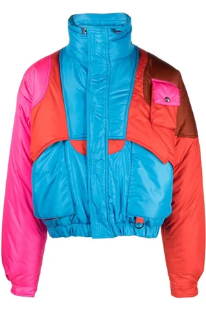 Members OF The Rage Colour-block puffer jacket