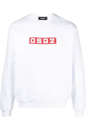 Dsquared2 Logo-appliqué cotton sweatshirt