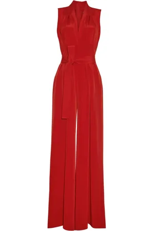 ADAM LIPPES Nansi silk jumpsuit