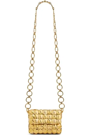Paco rabanne Mini Sparkle layered crossbody bag