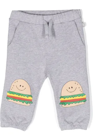Stella McCartney Illustration style-printed track pants