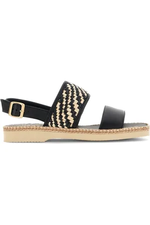 Hogan H660 woven leather sandals