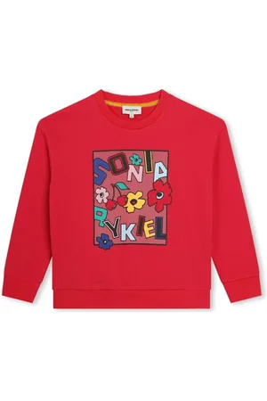 Sonia Rykiel Enfant Logo-print cotton sweatshirt