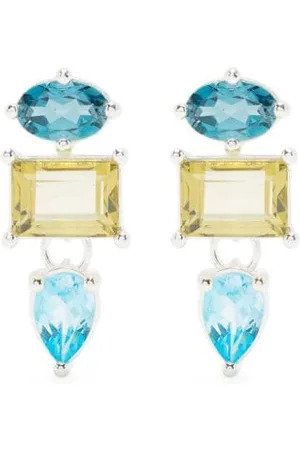 Dinny Hall Topaz-studs earrings
