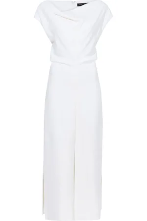 Proenza Schouler Rosa cowl-neck crepe maxi dress