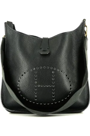 Hermès 1989 pre-owned Sac a Malice velvet shoulder bag - Black