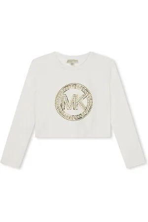 Michael Kors Logo-appliqué jersey sweatshirt