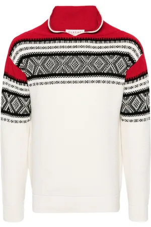 Fursac Fair-isle intarsia-knit jumper