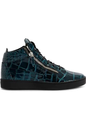 Giuseppe Zanotti Frankie crocodile-embossed hi-top sneakers