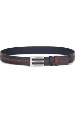 Etro Logo-plaque leather belt