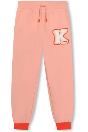 Kenzo Logo-appliqué drawstring track pants