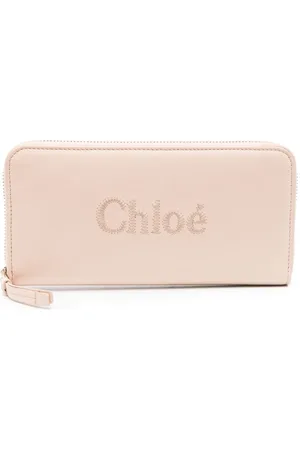 Chloé Sense logo-embroidered wallet