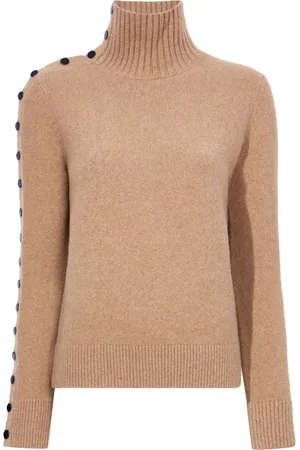 Proenza Schouler Camilla high-neck button-up jumper