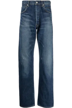 VISVIM Mid-rise straight-leg jeans