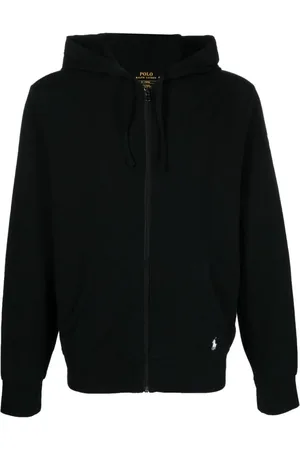 Ralph Lauren Embroidered-logo zip-up hoodie