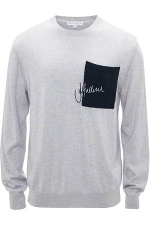 J.W.Anderson Signature pocket crew-neck jumper