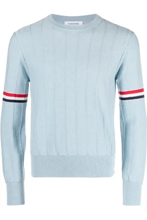 Thom Browne RWB-stripe virgin-wool jumper