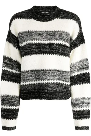 tout a coup Stripe-print wool-blend jumper