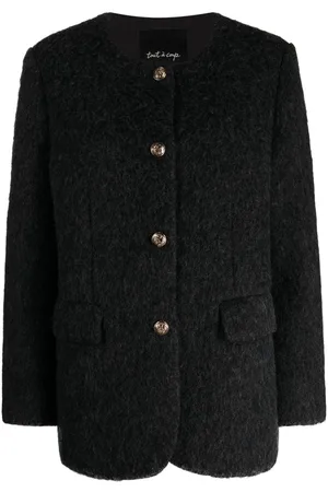 tout a coup Single-breasted tweed jacket