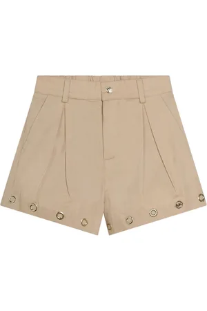 Michael Kors Eyelet-detail cotton shorts