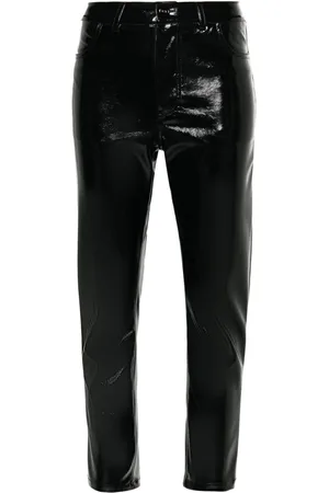 Parlor Faux-leather trousers