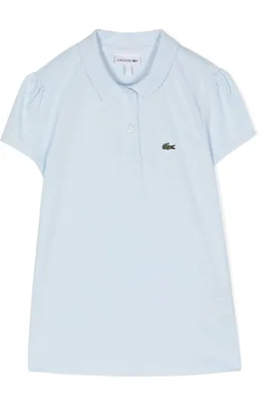 Lacoste Scallop-collar cotton polo shirt