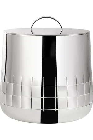 Christofle Graphik insulated -plated ice bucket