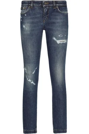 Dolce & Gabbana Low-rise skinny-fit jeans