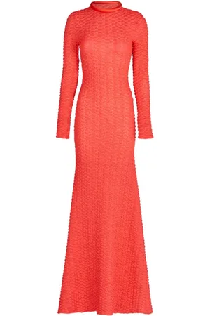 Silvia Tcherassi Gabbice high-neck flared dress