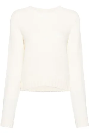 Palm Angels Curved-logo wool-blend jumper